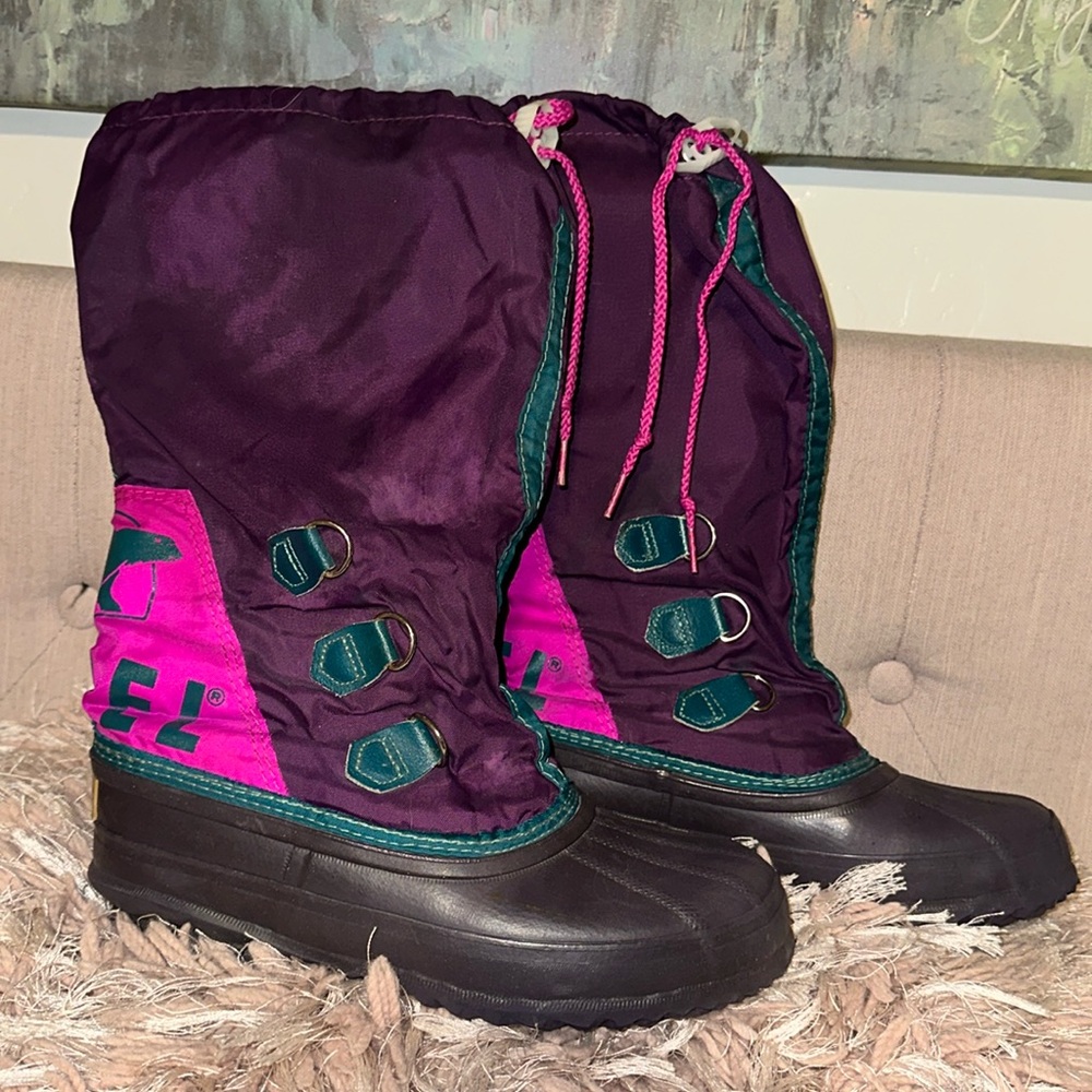 Sorel Purple Snow Boots